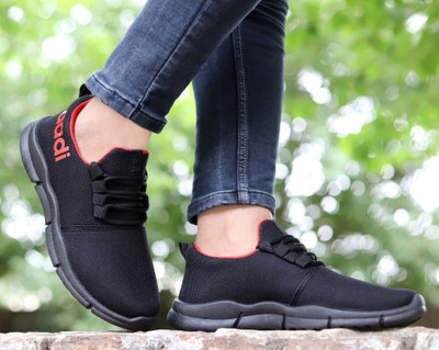aadi Sneakers For Men(Black, Red , 6)