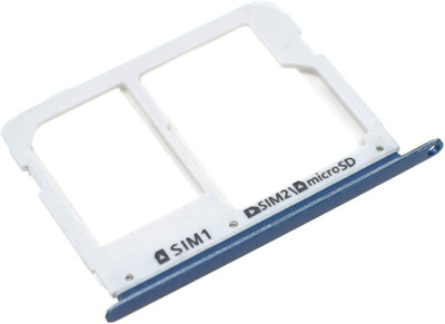 Solo Sim Card Tray(Compatible With samsung c7pro blue)