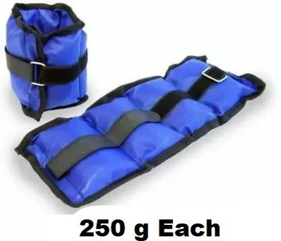 Linefaily ankle weight Best for Fitness, Walking, Jogging, (250 Gram Each x 2 pc) Ankle Support