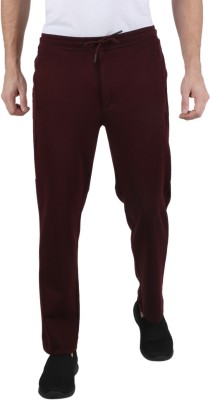 MONTE CARLO Striped Men Maroon Track Pants