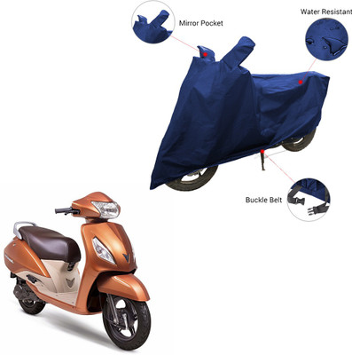 SS FOR YOUR SMART NEEDS Two Wheeler Cover for TVS(Jupiter, Blue)