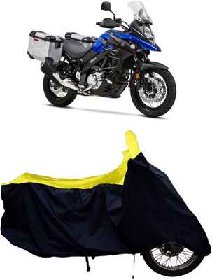 Tricway Two Wheeler Cover for Suzuki(V-Strom 650 XT, Yellow)