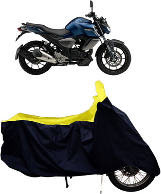 Tricway Two Wheeler Cover for Yamaha(FZ S FI New, Yellow)