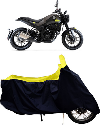 Tricway Two Wheeler Cover for Benelli(Leoncino 250, Yellow)