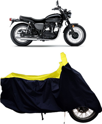 Tricway Two Wheeler Cover for Kawasaki(W800 BS6, Yellow)