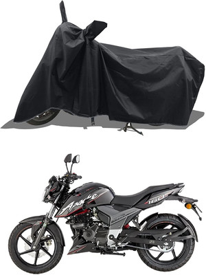 KEDIT Two Wheeler Cover for TVS(Apache RTR 160, Black)