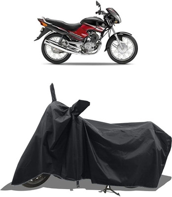 KEDIT Two Wheeler Cover for Yamaha(Gladiator, Black)