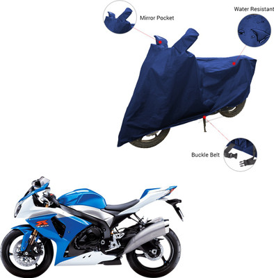 SS FOR YOUR SMART NEEDS Two Wheeler Cover for Suzuki(GSX R1000, Blue)