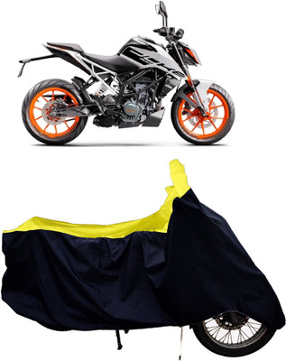 Tricway Two Wheeler Cover for KTM(200 Duke BS6, Yellow)