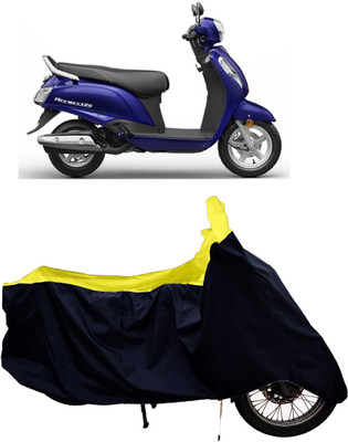 Tricway Two Wheeler Cover for Suzuki(New Access 125, Yellow)