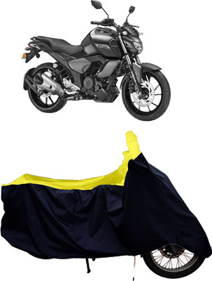 Tricway Two Wheeler Cover for Yamaha(FZ FI, Yellow)