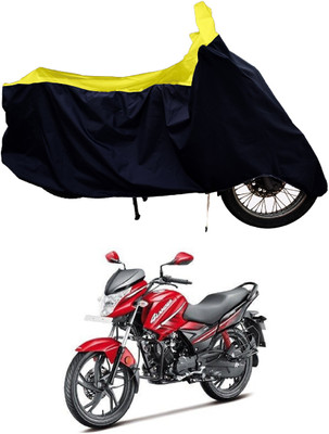 Tricway Two Wheeler Cover for Hero(Glamour i3s, Yellow)