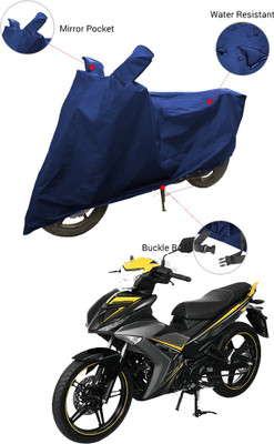 SS FOR YOUR SMART NEEDS Two Wheeler Cover for Yamaha(Gladiator, Blue)