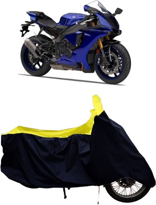 Tricway Two Wheeler Cover for Yamaha(YZF R1M BS6, Yellow)