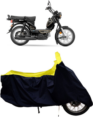 Tricway Two Wheeler Cover for TVS(XL 100 Heavy Duty, Yellow)