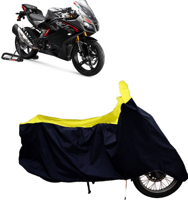 Tricway Two Wheeler Cover for TVS(Apache RTR 310, Yellow)