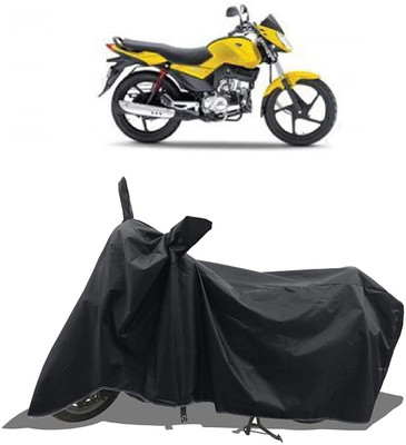 KEDIT Two Wheeler Cover for Mahindra(Stallio, Black)