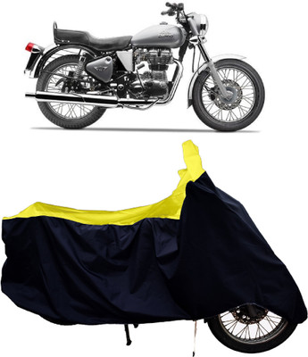 Tricway Two Wheeler Cover for Royal Enfield(Electra 5S, Yellow)