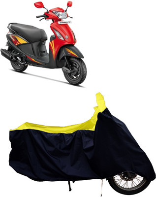 Tricway Two Wheeler Cover for Hero(Pleasure, Yellow)