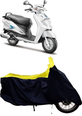 Tricway Two Wheeler Cover for Hero(Duet 125 CC BS6, Yellow)