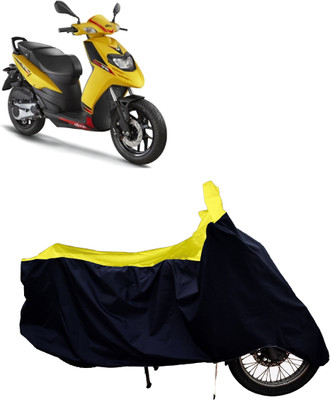 Tricway Two Wheeler Cover for Aprilia(SR 125, Yellow)