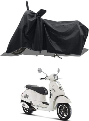 KEDIT Two Wheeler Cover for Vespa(GTS Super 125, Black)