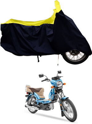Tricway Two Wheeler Cover for TVS(Heavy Duty BS6, Yellow)