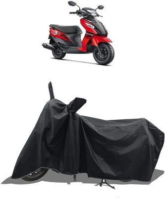 KEDIT Waterproof Two Wheeler Cover for Universal For Bike(Let's, Black)