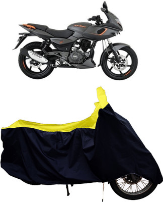 Tricway Two Wheeler Cover for Bajaj(Pulsar 180F BS6, Yellow)