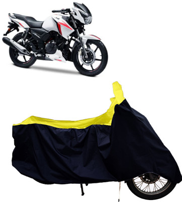 Tricway Two Wheeler Cover for TVS(Apache RTR 160, Yellow)