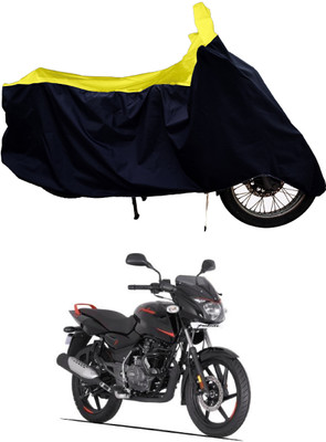 Tricway Two Wheeler Cover for Bajaj(Pulsar 125 Neon BS6, Yellow, Black)