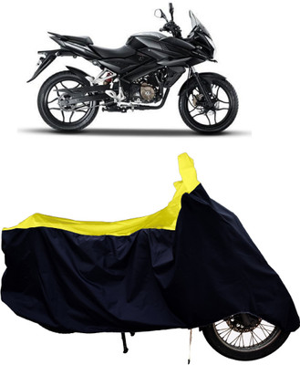 Tricway Two Wheeler Cover for Bajaj(Pulsar AS 150, Yellow)