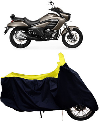 Tricway Two Wheeler Cover for Suzuki(intruder 150, Yellow)
