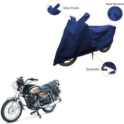 SS FOR YOUR SMART NEEDS Two Wheeler Cover for TVS(Max 4R, Blue)