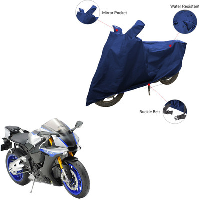 SS FOR YOUR SMART NEEDS Two Wheeler Cover for Yamaha(YZF R1M, Blue)