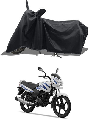 KEDIT Two Wheeler Cover for TVS(Sport, Black)