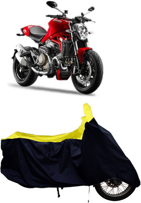 Tricway Two Wheeler Cover for Ducati(Monster 82, Yellow)