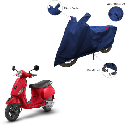SS FOR YOUR SMART NEEDS Two Wheeler Cover for Vespa(Urban Club, Blue)