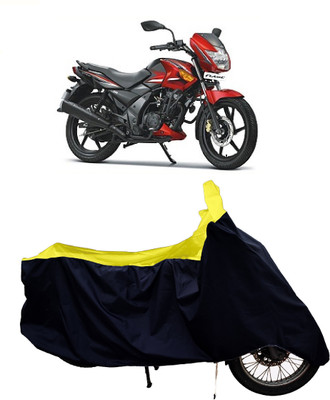 Tricway Two Wheeler Cover for TVS(Flame DS 125, Yellow)