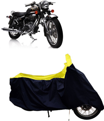 Tricway Two Wheeler Cover for Royal Enfield(Electra Delux, Yellow)
