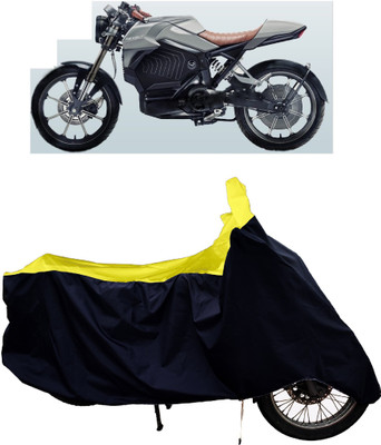Tricway Two Wheeler Cover for Revolt(RV Cafe Racer, Yellow)