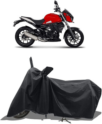 KEDIT Two Wheeler Cover for Mahindra(MOJO XT 300, Black)