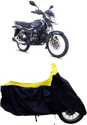 Tricway Two Wheeler Cover for Bajaj(Platina 110, Yellow)