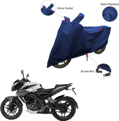 SS FOR YOUR SMART NEEDS Two Wheeler Cover for Bajaj(Pulsar NS200, Blue)