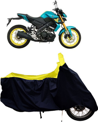 Tricway Two Wheeler Cover for Yamaha(MT 15 New, Yellow)