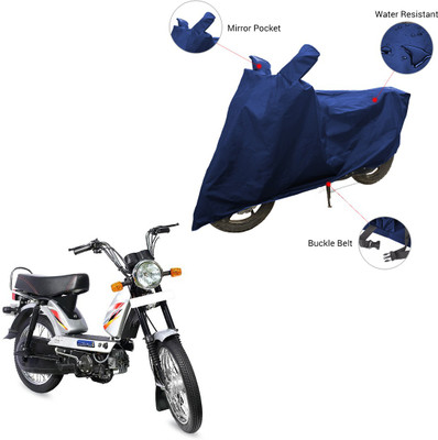 SS FOR YOUR SMART NEEDS Two Wheeler Cover for TVS(XL Super, Blue)