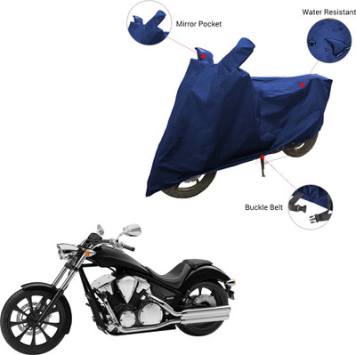 SS FOR YOUR SMART NEEDS Two Wheeler Cover for Honda(VT 1300CX, Blue)