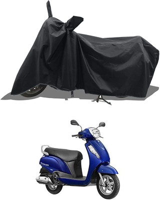 KEDIT Two Wheeler Cover for Suzuki(Access, Black)