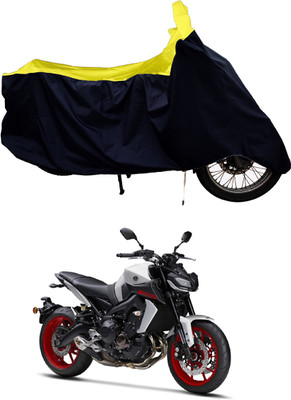 Tricway Two Wheeler Cover for Yamaha(MT 09, Yellow)