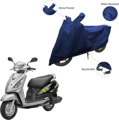 SS FOR YOUR SMART NEEDS Two Wheeler Cover for Suzuki(Swish 125, Blue)